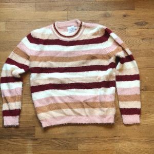 Warm striped sweater from Princess Polly